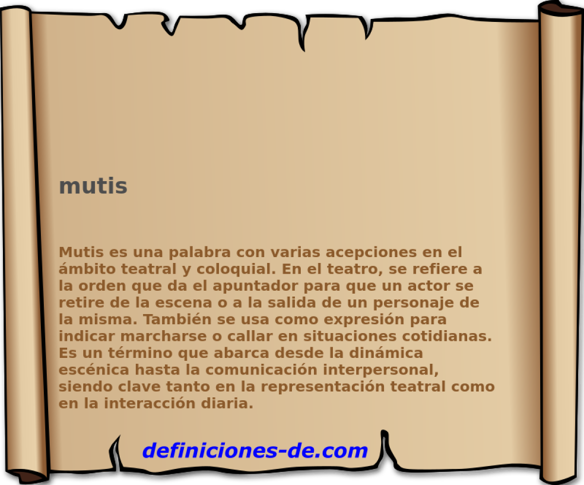 mutis 