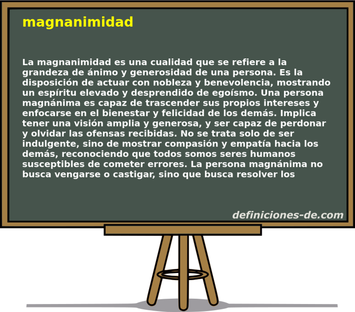 magnanimidad 