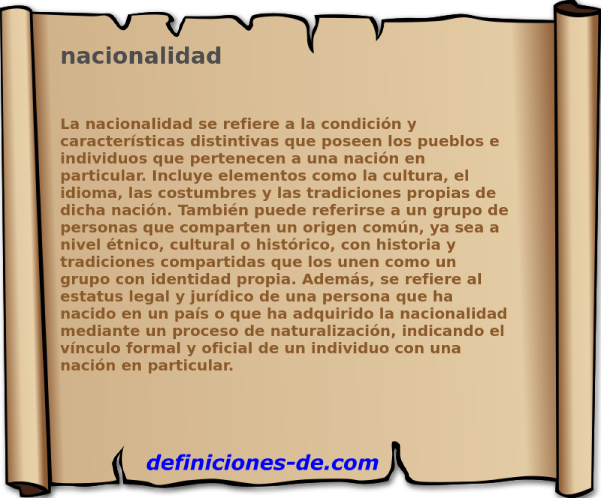 nacionalidad 