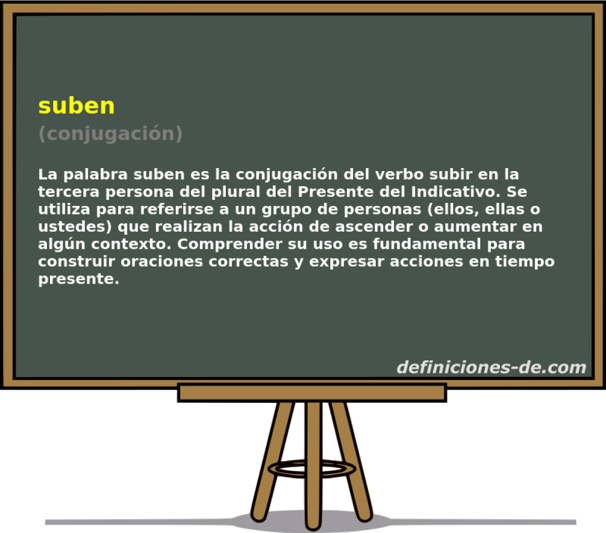 suben (conjugación)