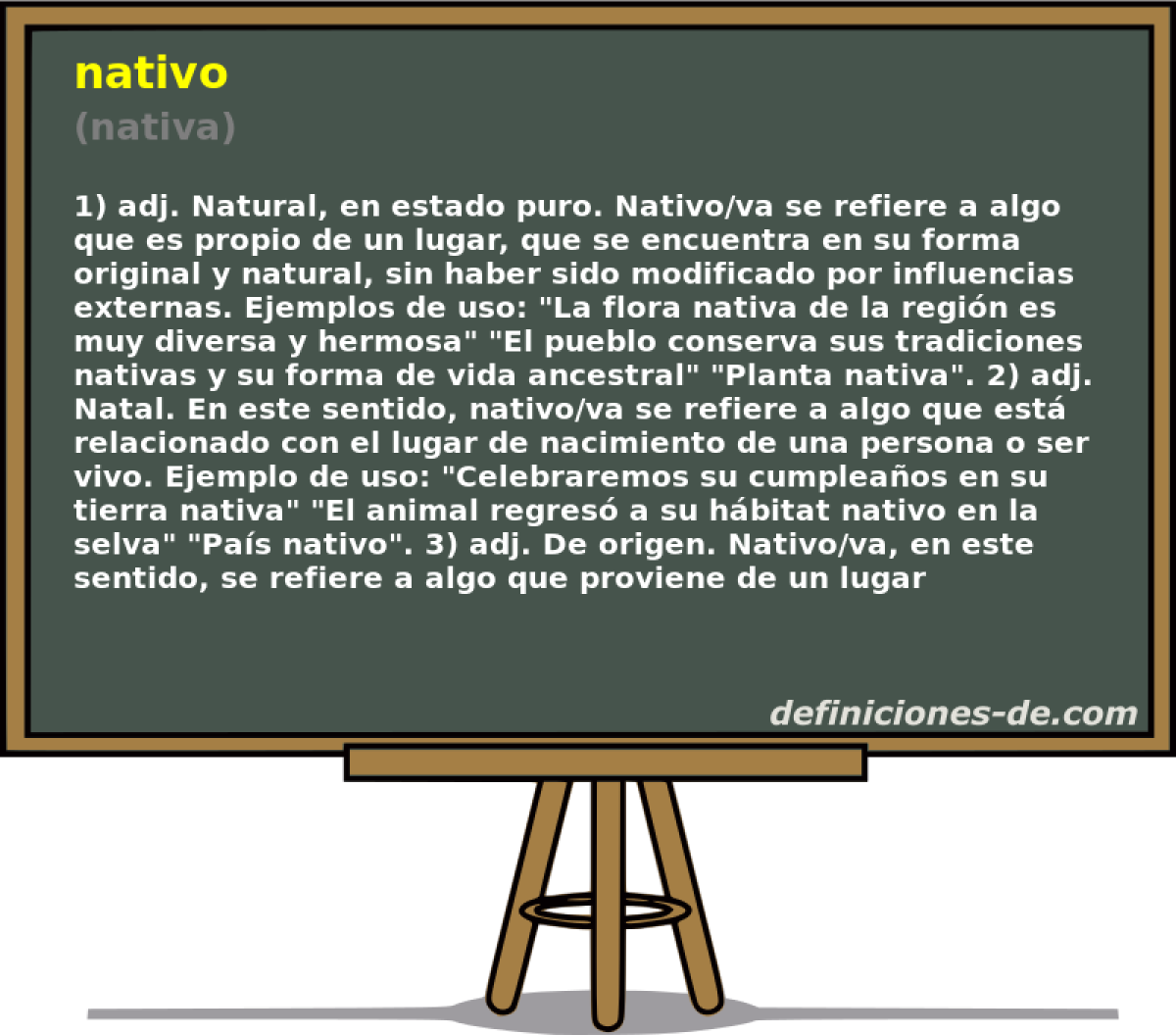 nativo (nativa)
