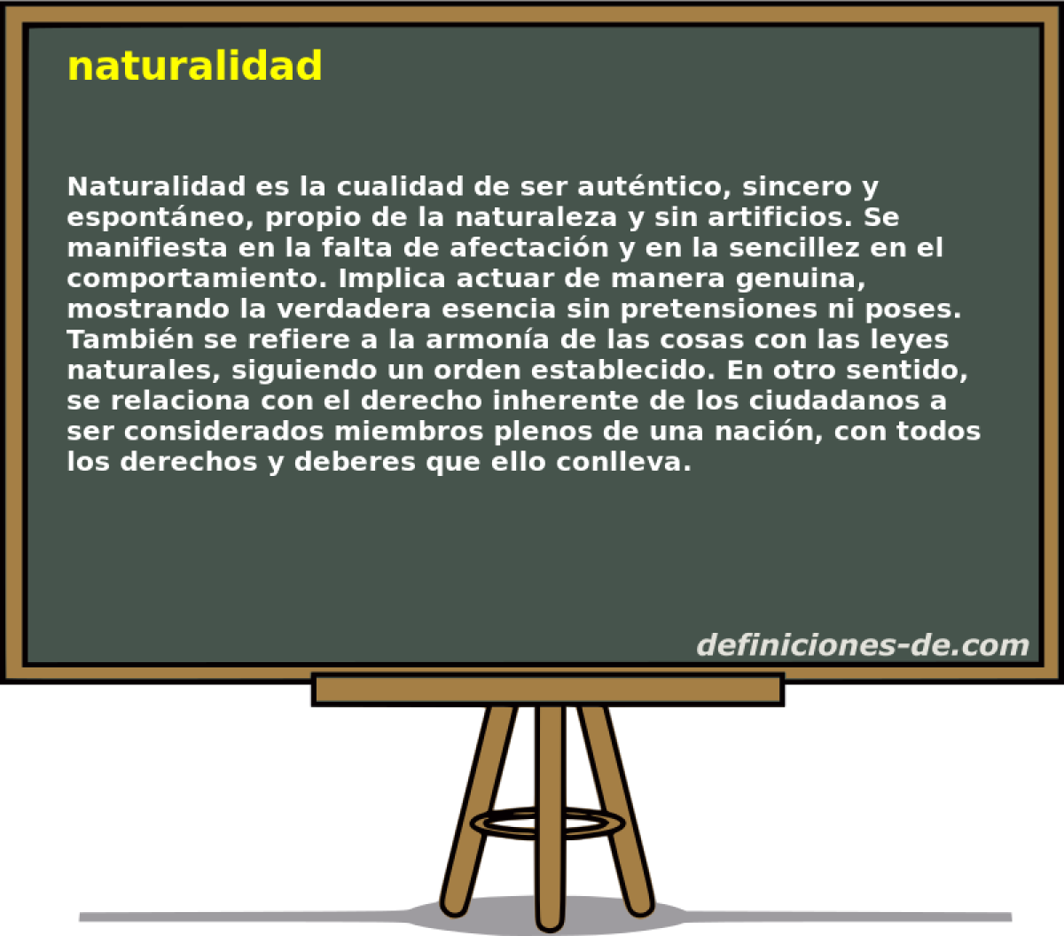 naturalidad 