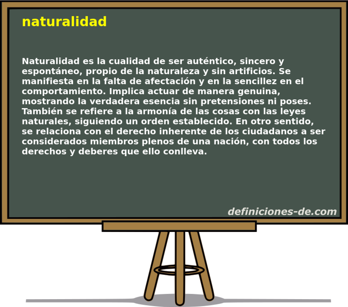 naturalidad 