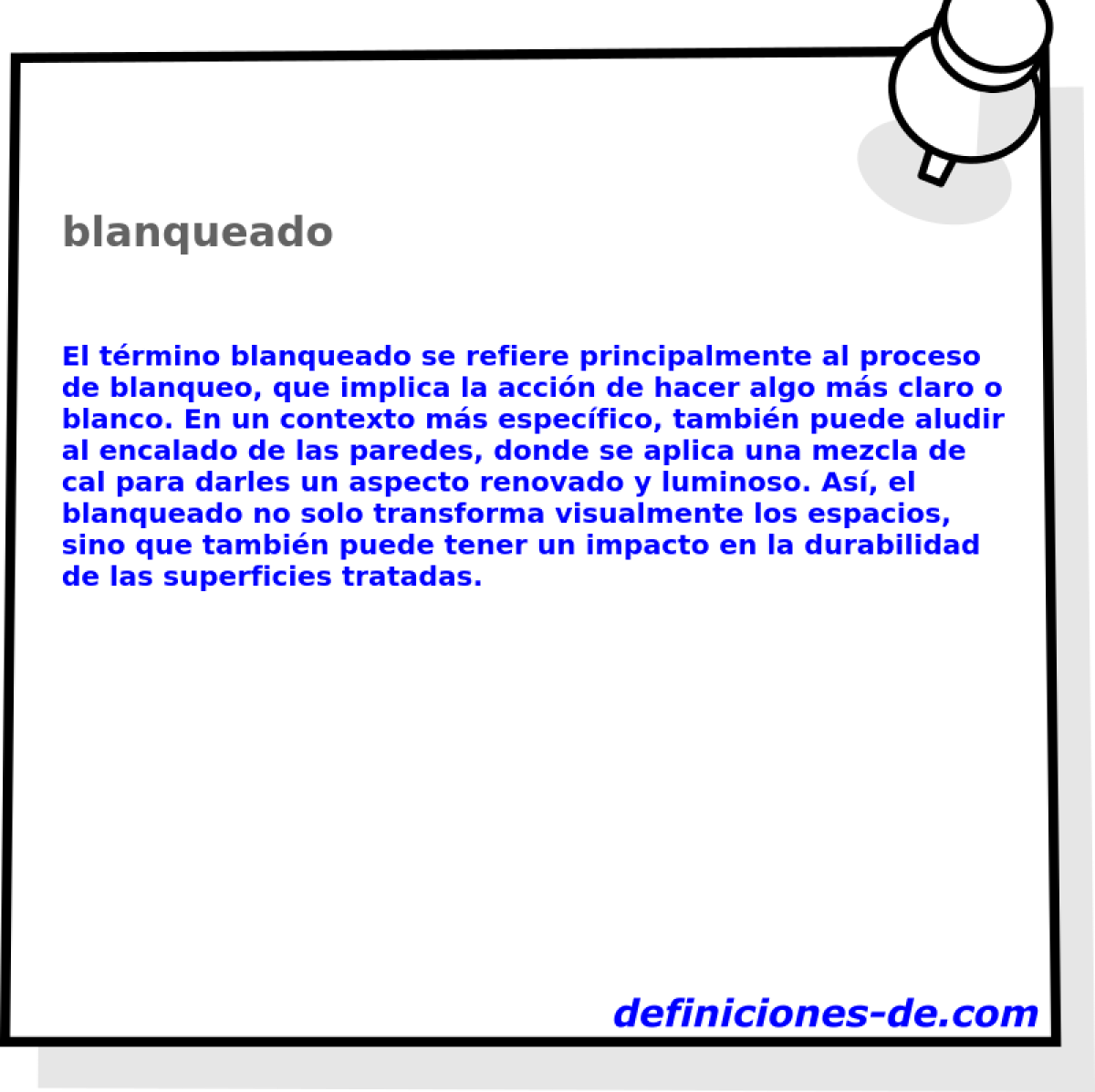 blanqueado 