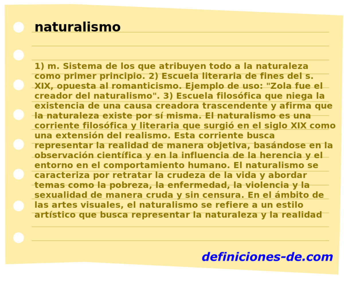 naturalismo 