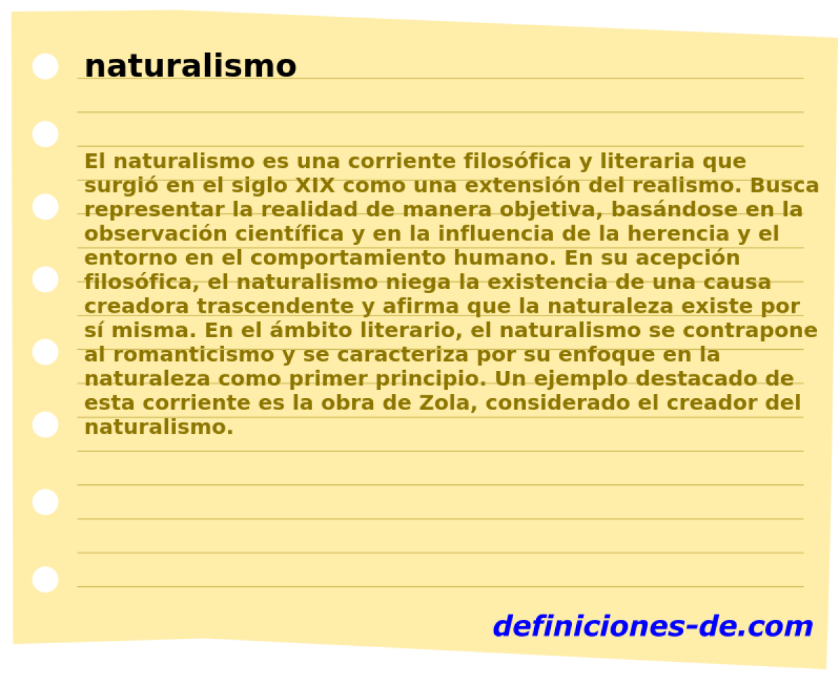 naturalismo 