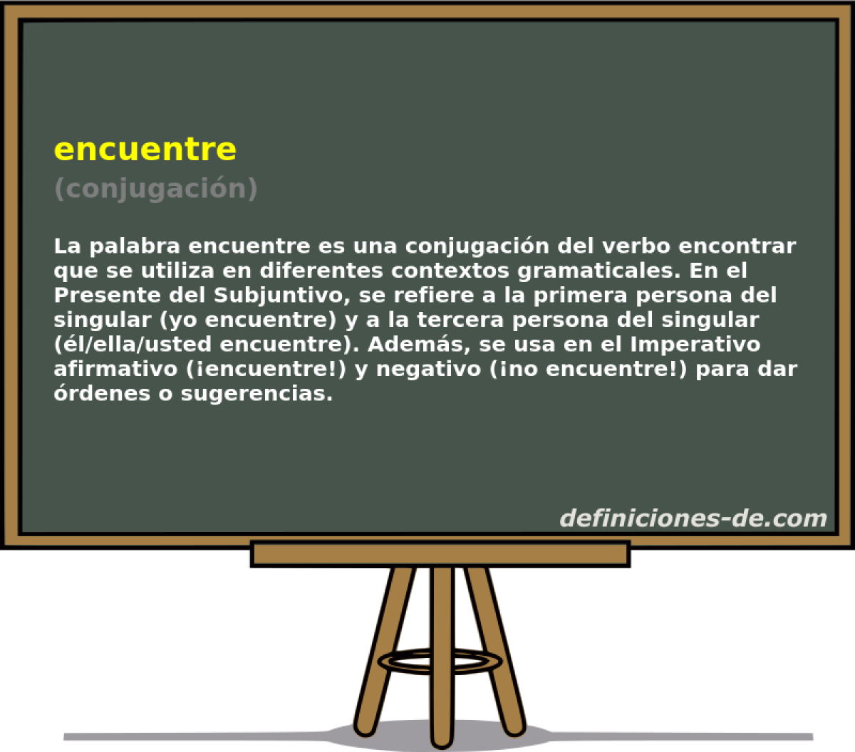 encuentre (conjugaci�n)