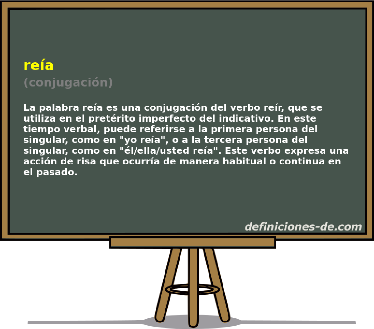 re�a (conjugaci�n)