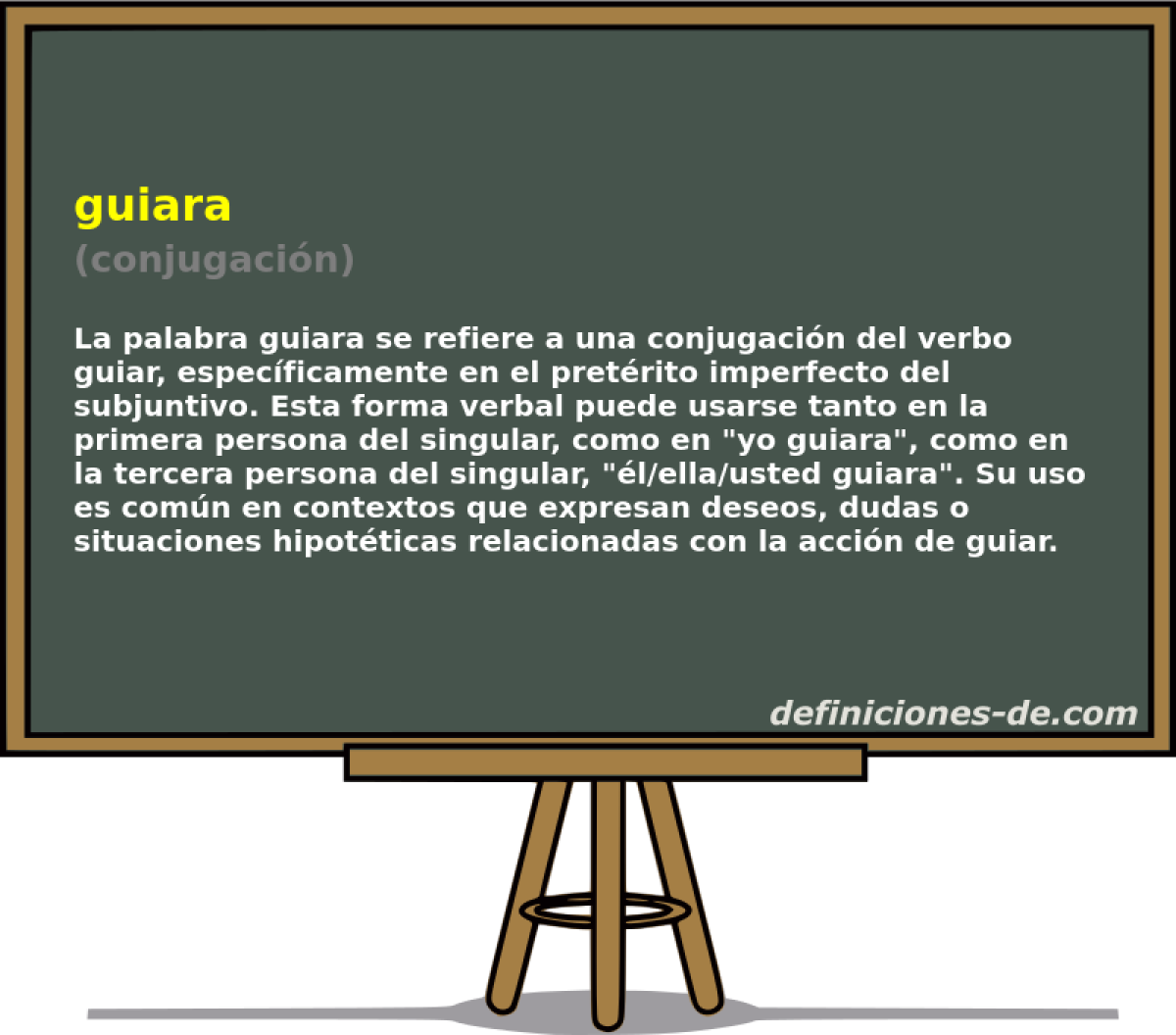 guiara (conjugaci�n)