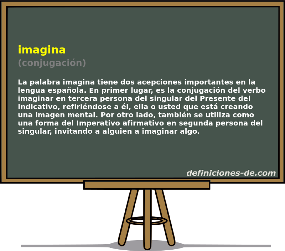 imagina (conjugaci�n)