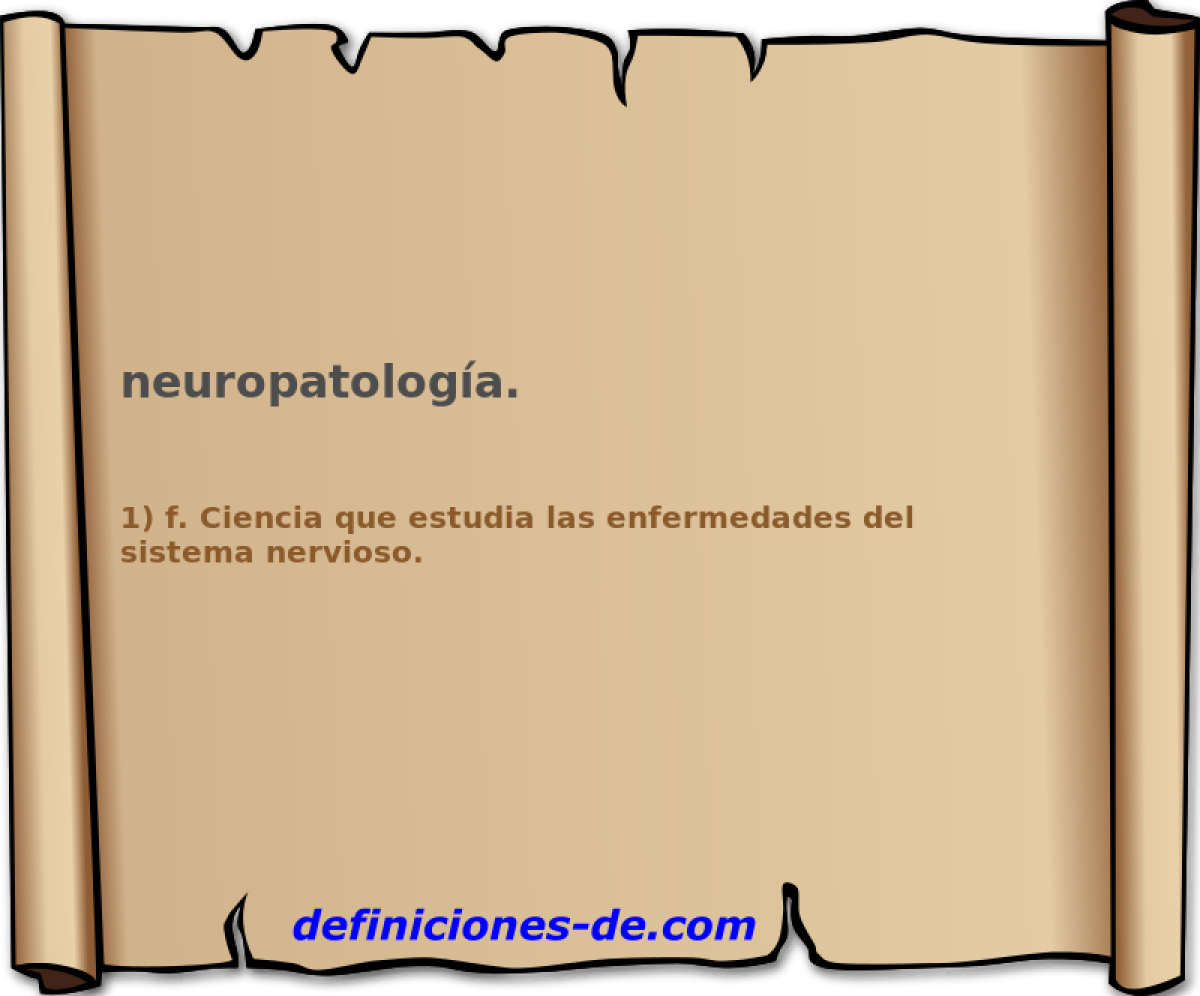 neuropatologa. 