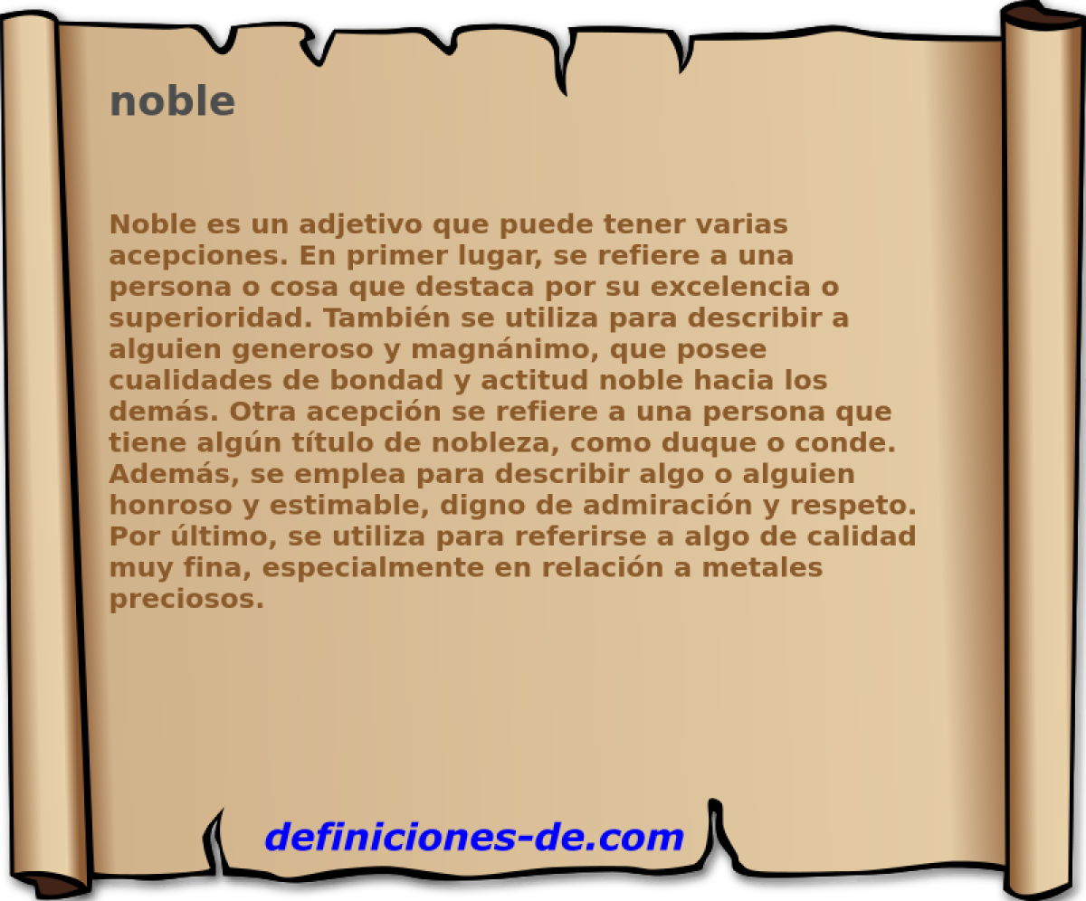 noble 