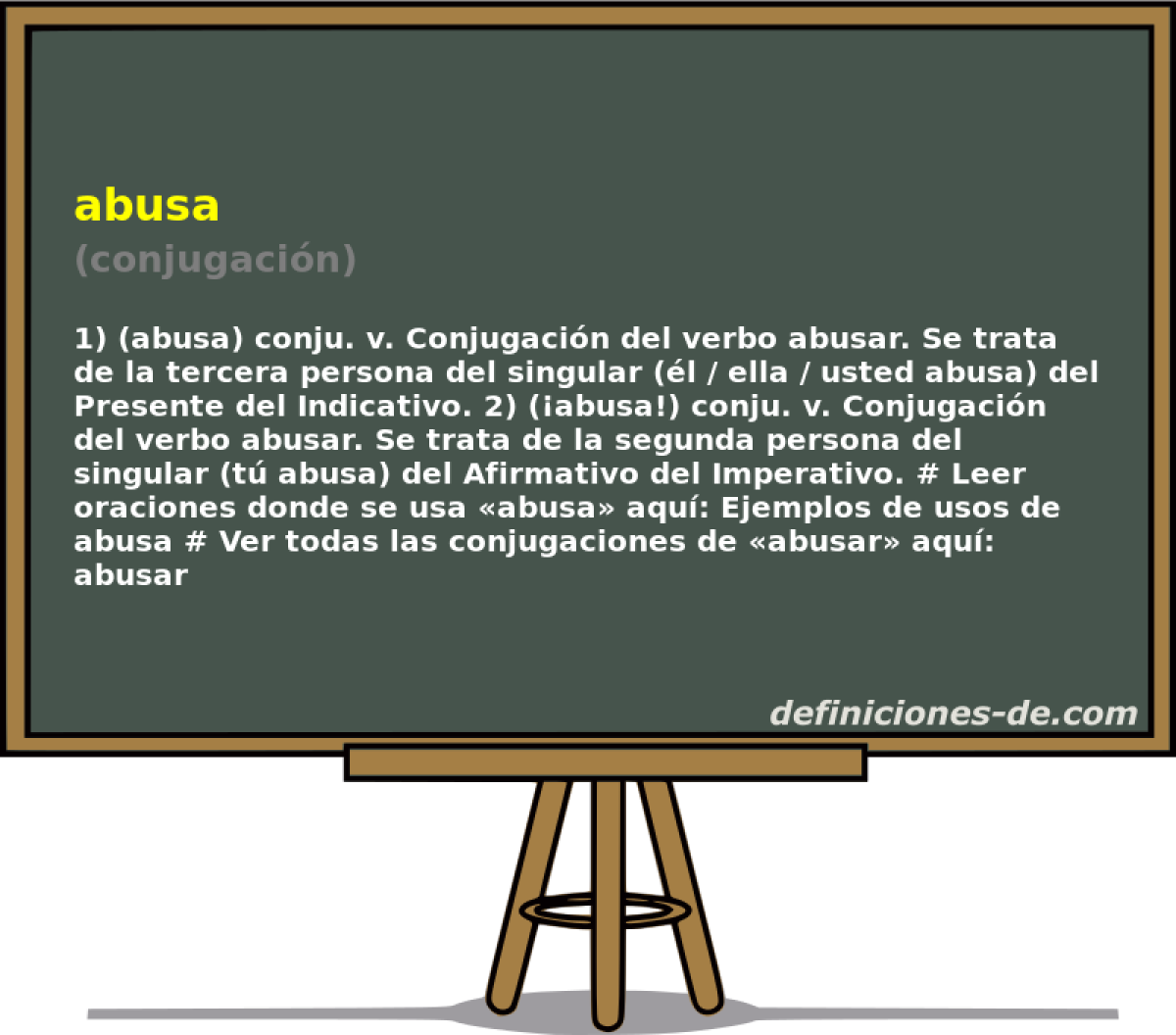 abusa (conjugacin)