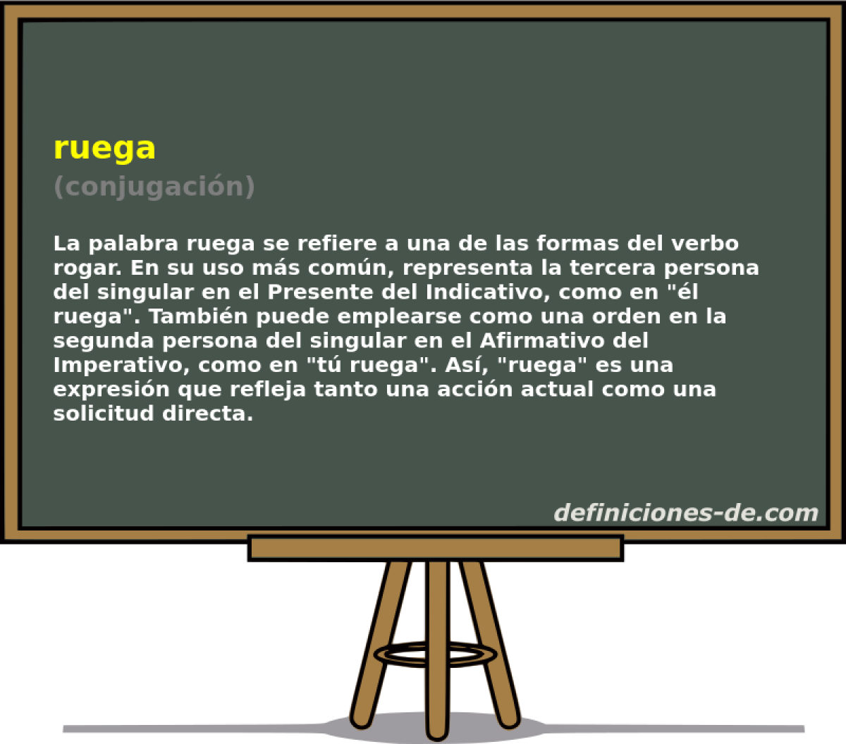 ruega (conjugación)