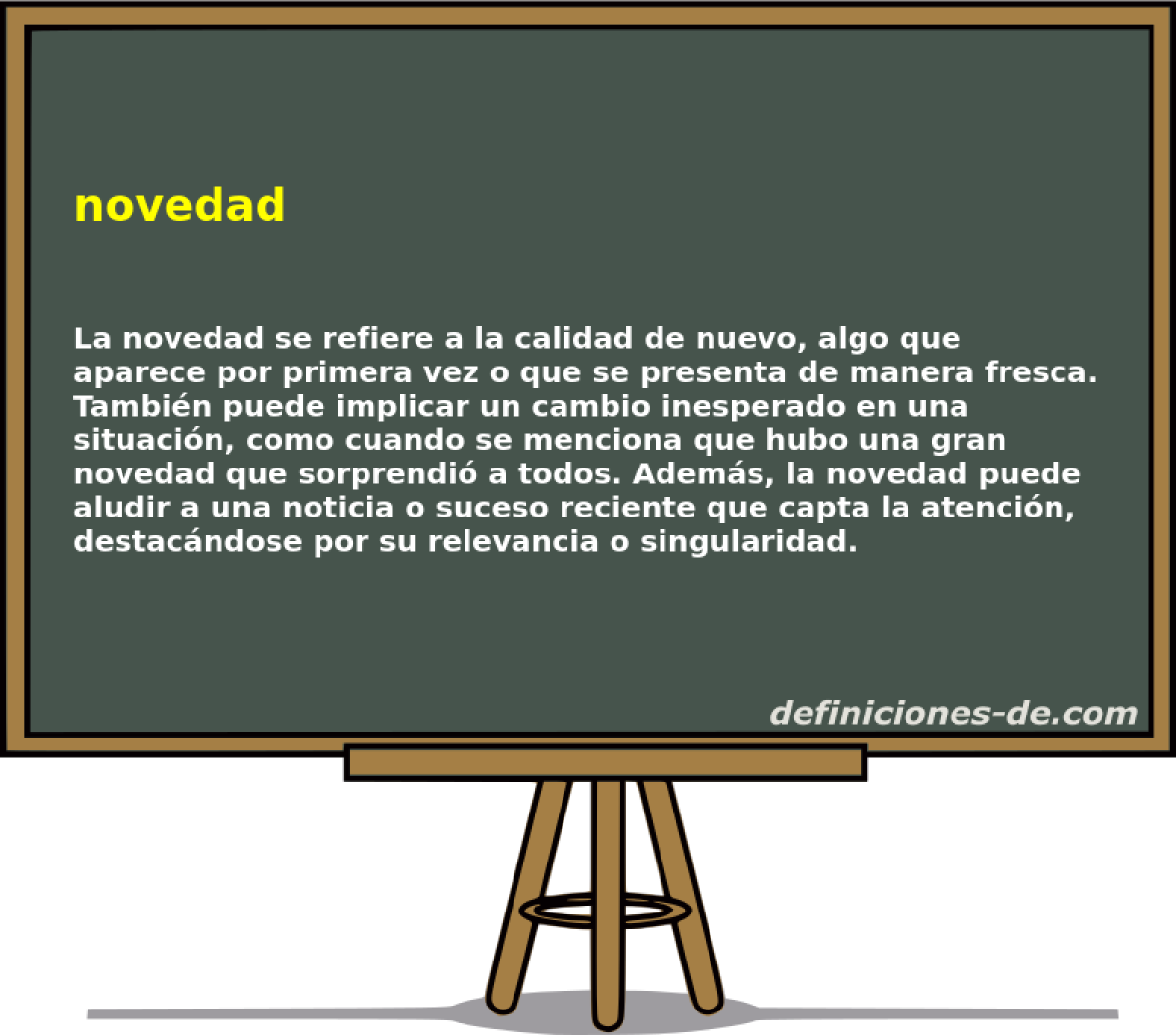 novedad 