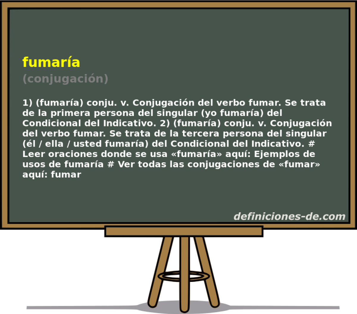 fumara (conjugacin)