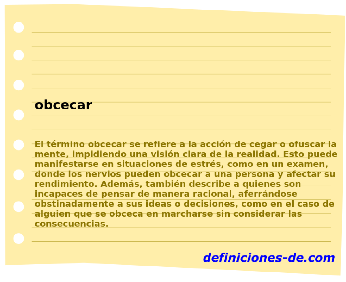 obcecar 