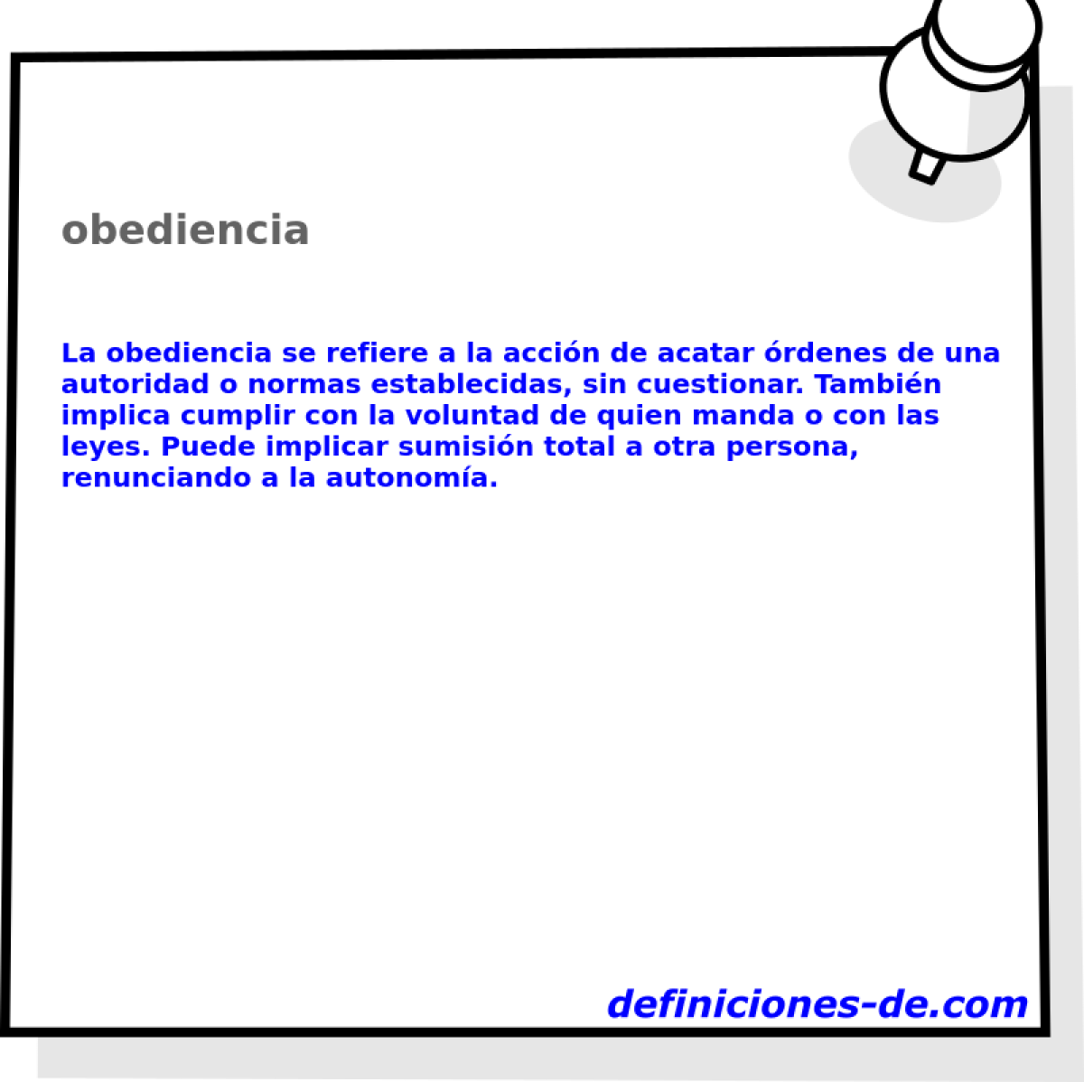 obediencia 