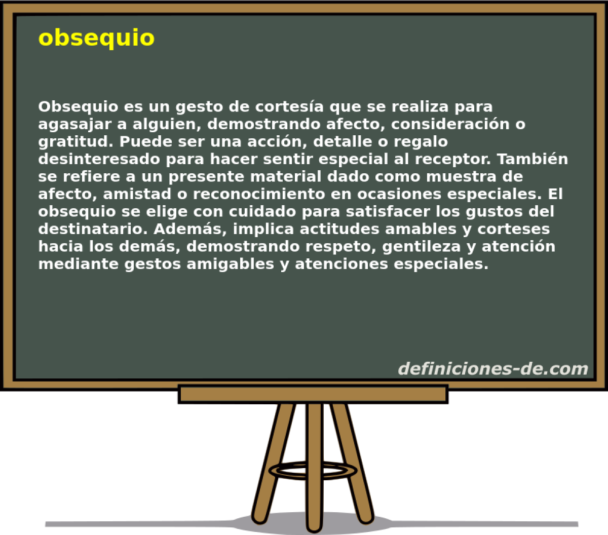 obsequio 