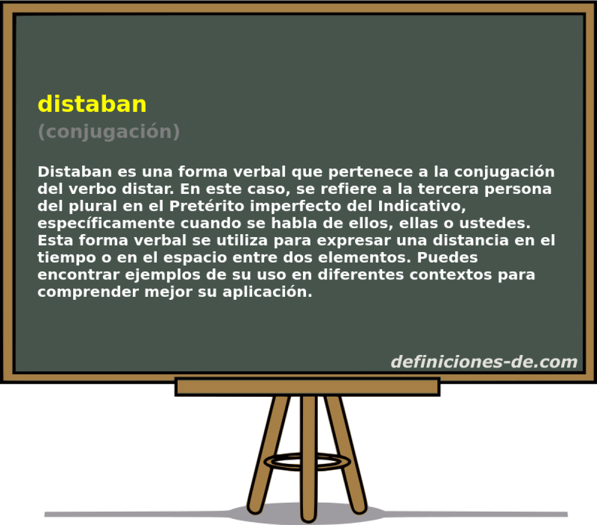 distaban (conjugación)