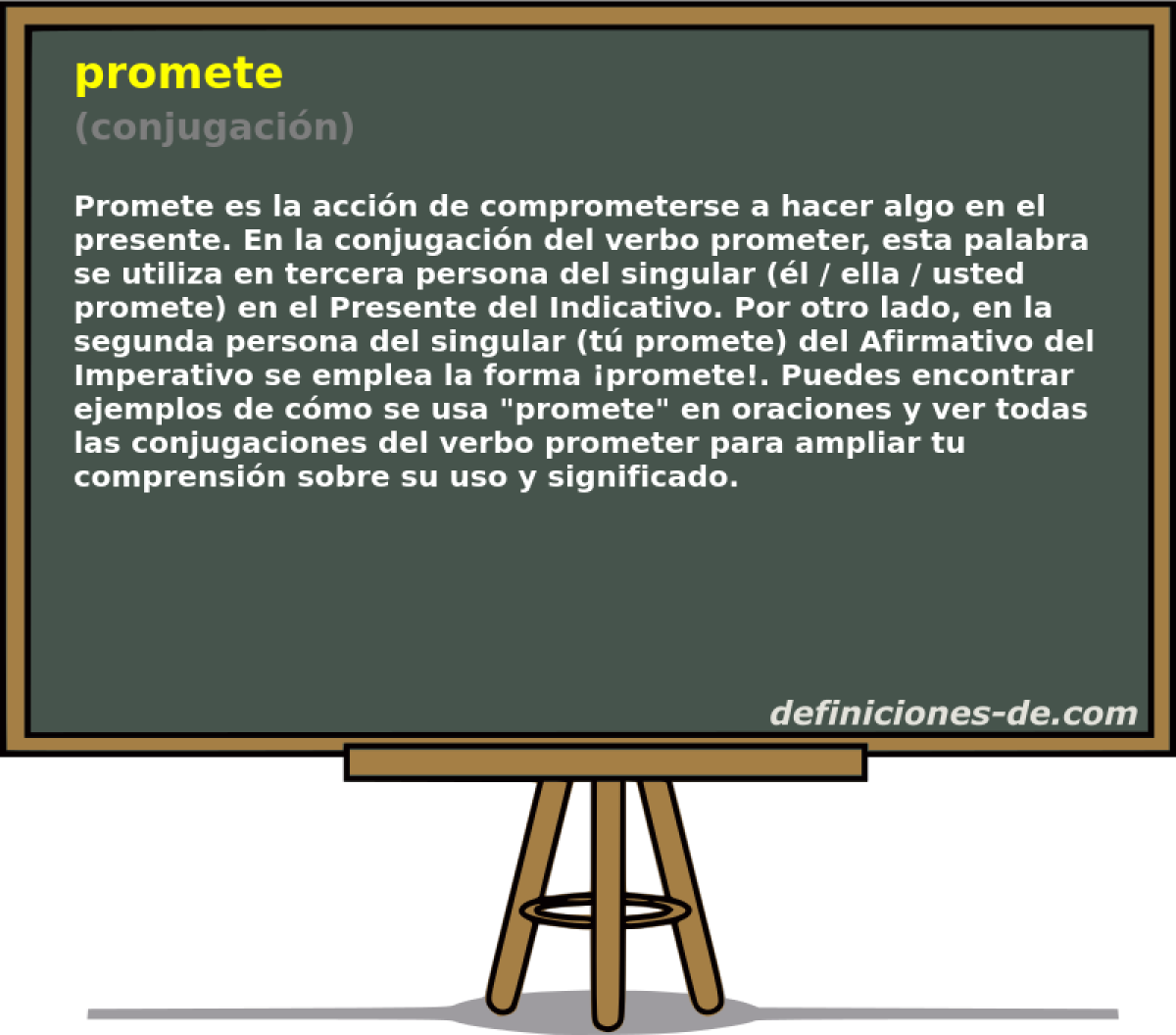 promete (conjugación)