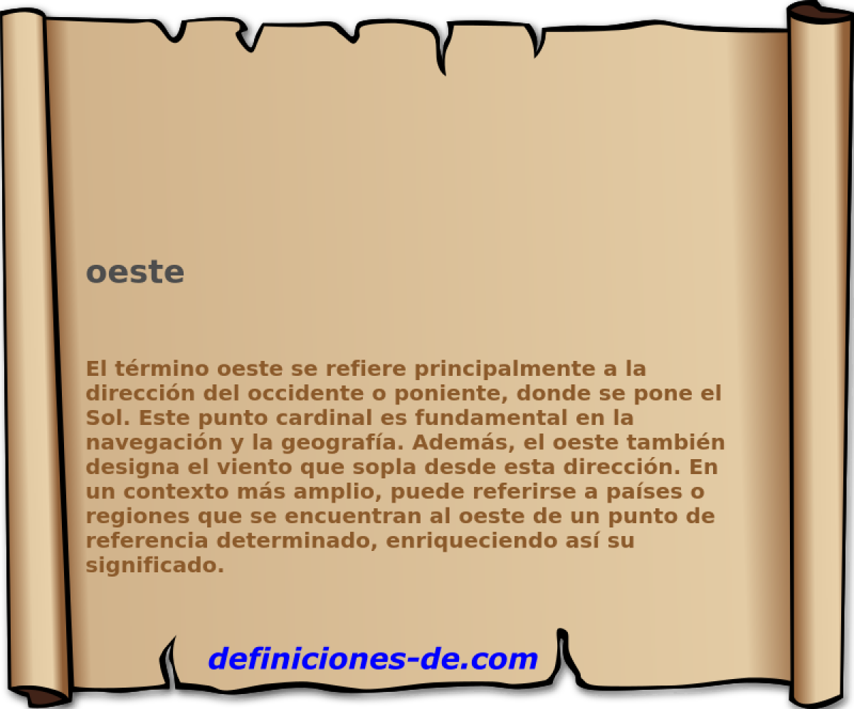 oeste 