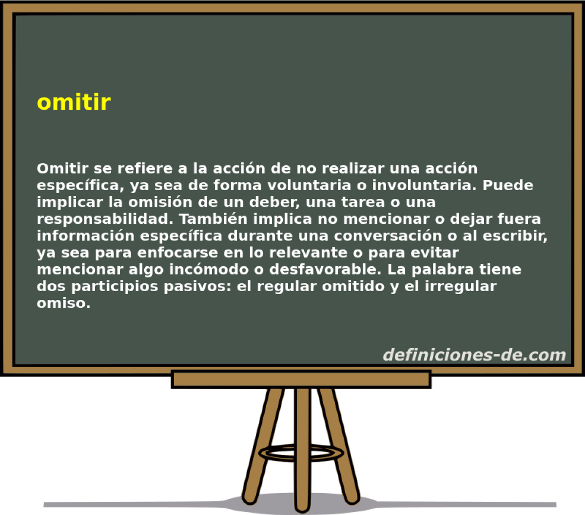 omitir 