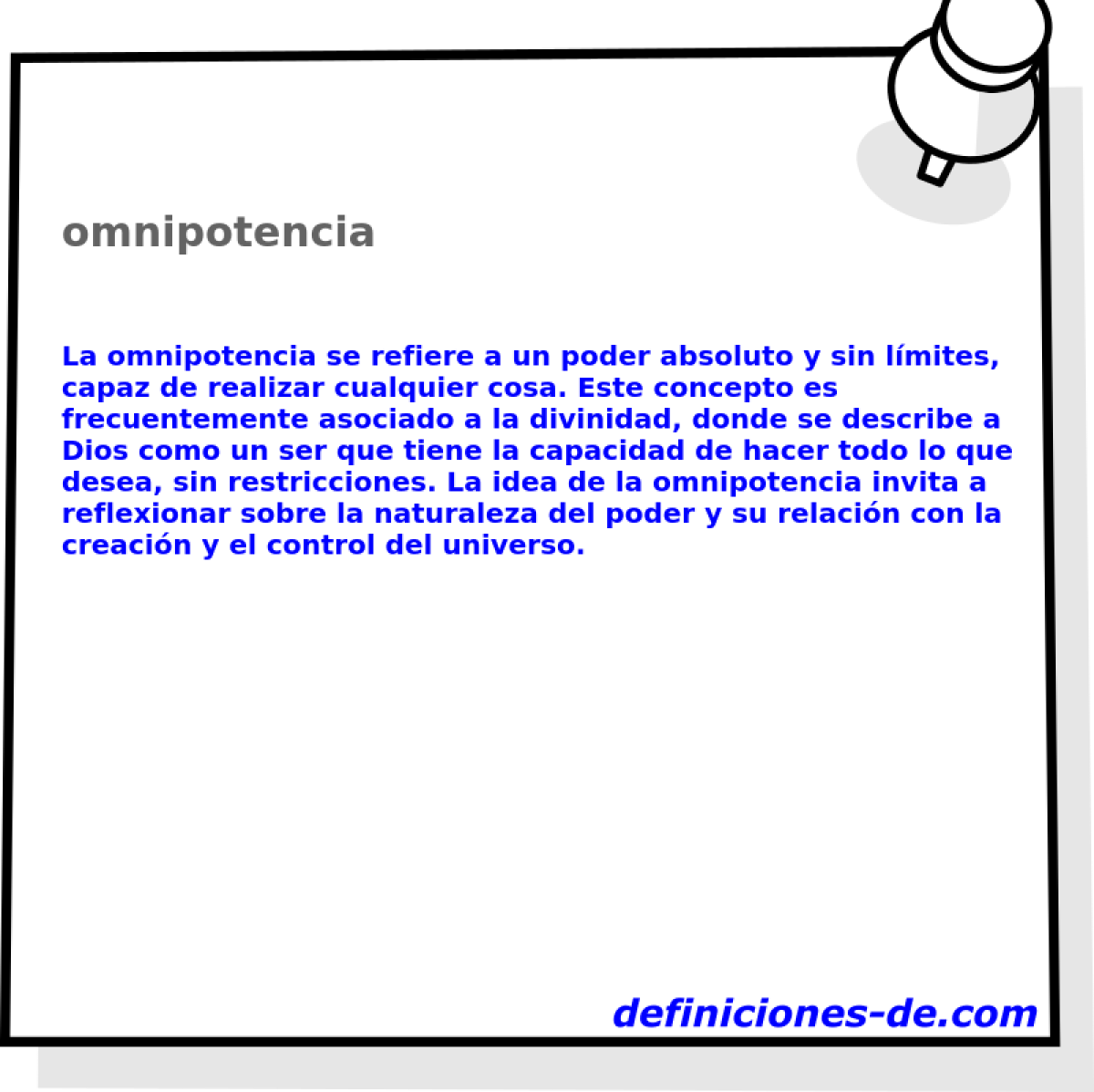 omnipotencia 