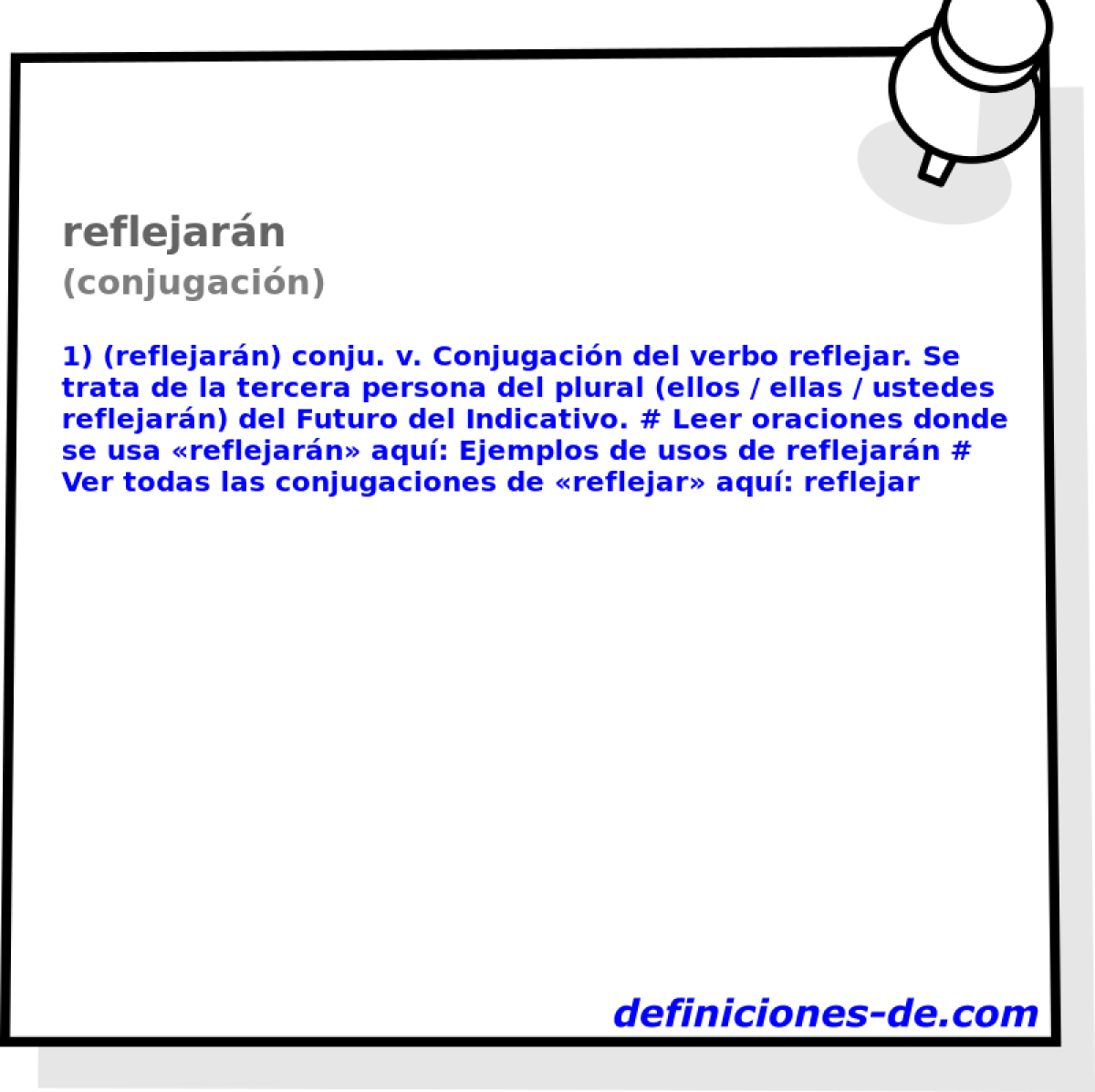 reflejarn (conjugacin)