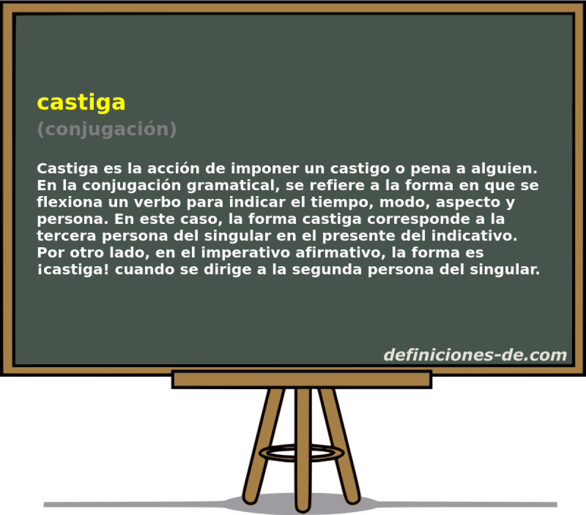 castiga (conjugacin)