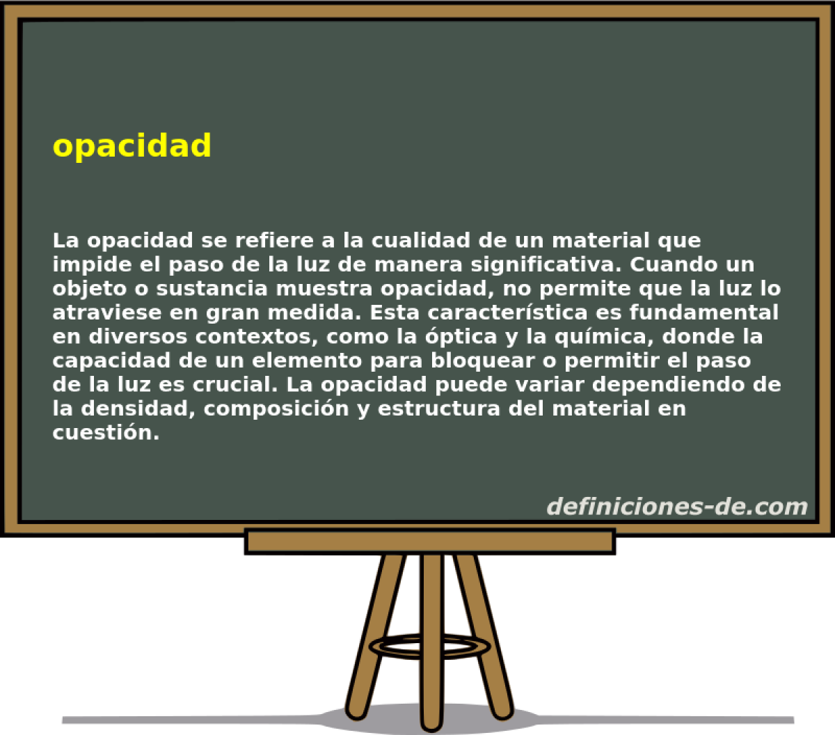 opacidad 