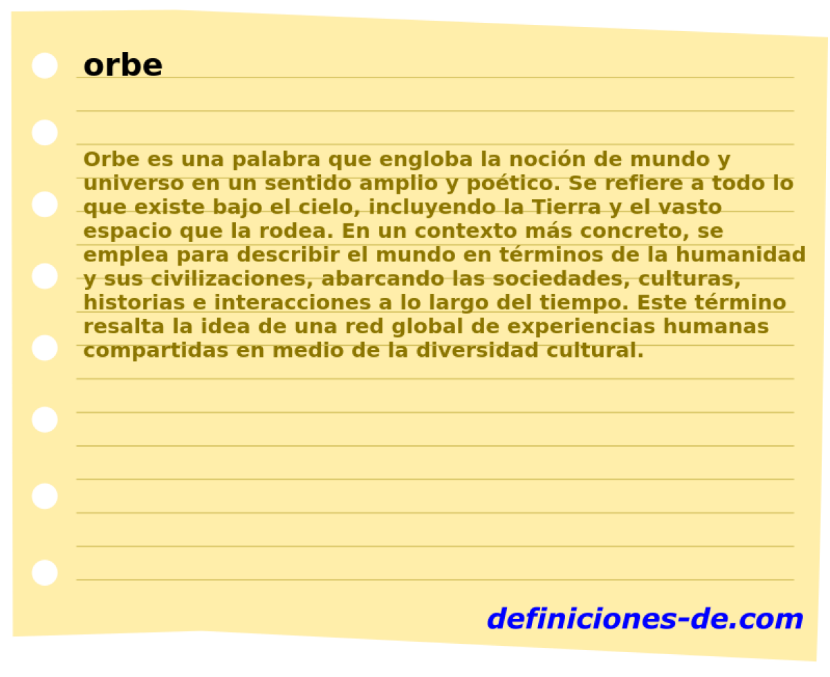 orbe 