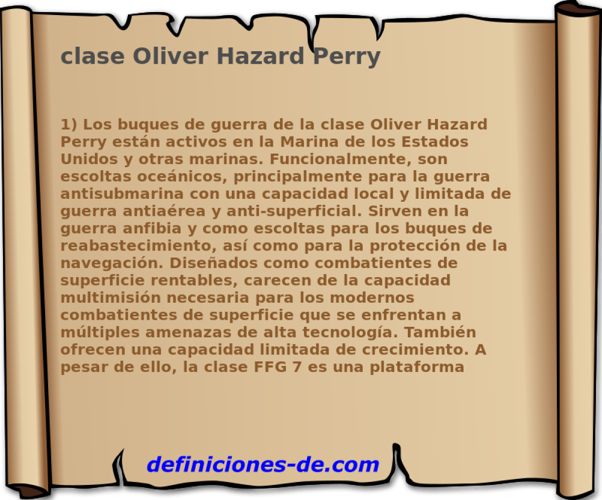 clase Oliver Hazard Perry 