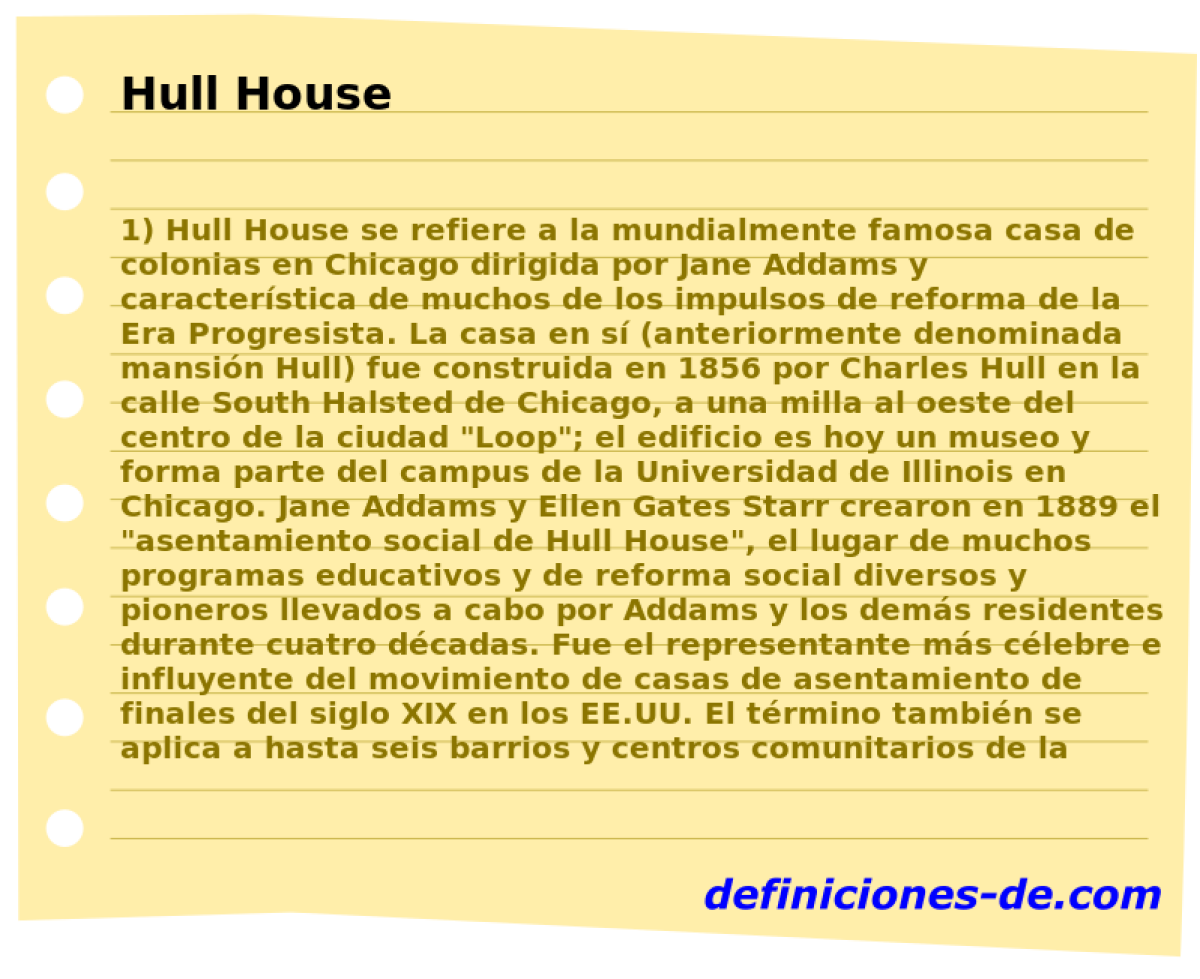 Hull House 
