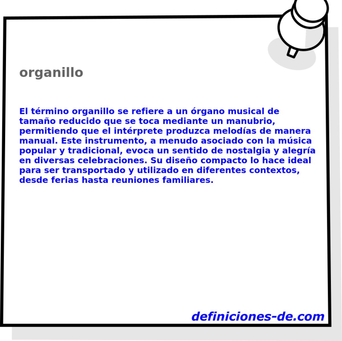 organillo 