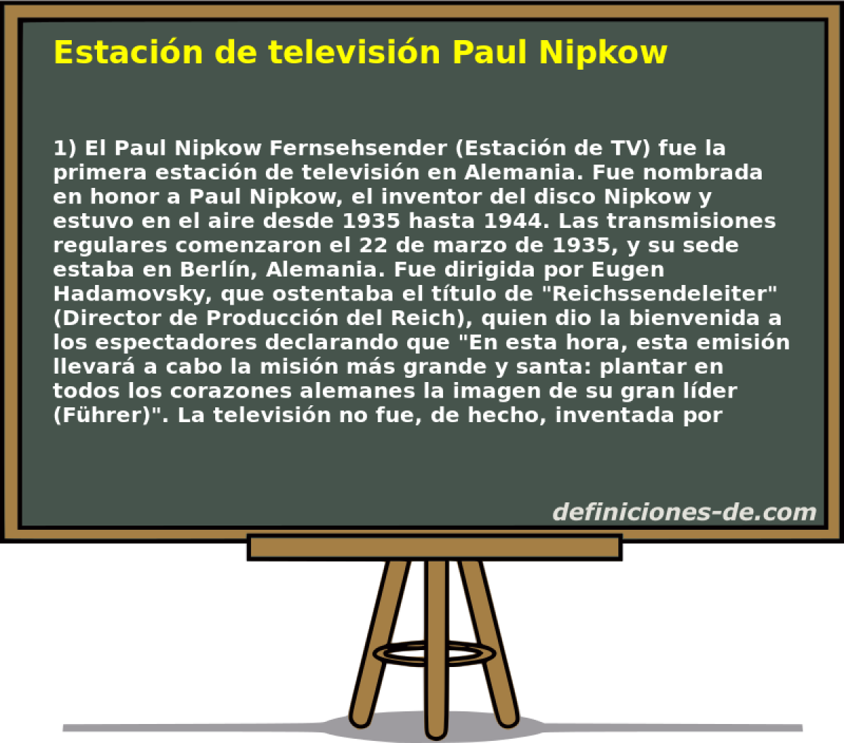 Estacin de televisin Paul Nipkow 
