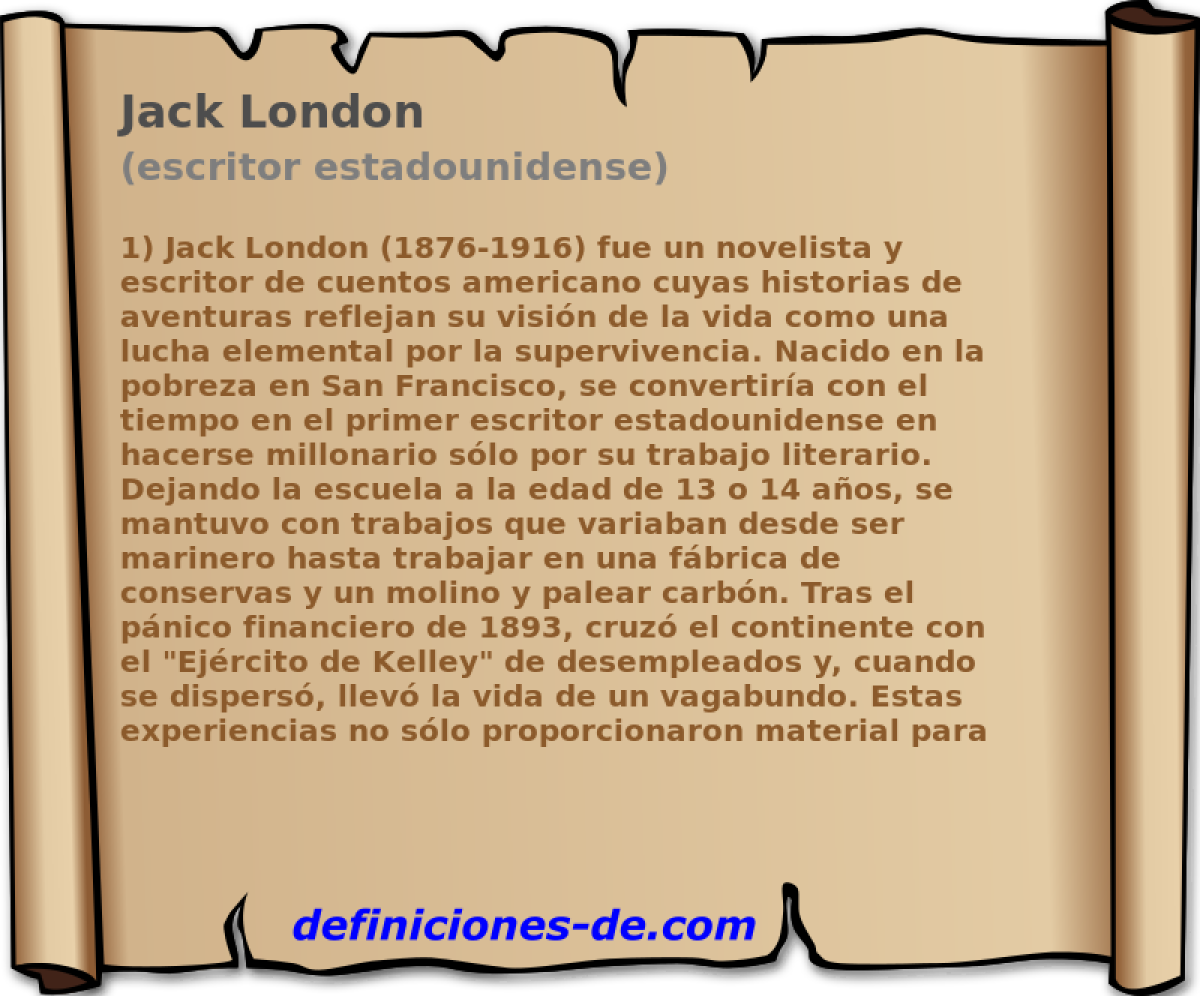 Jack London (escritor estadounidense)