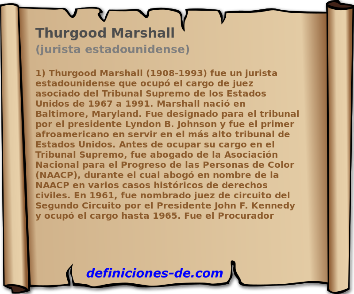 Thurgood Marshall (jurista estadounidense)