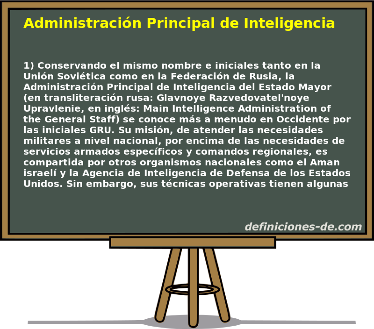 Administracin Principal de Inteligencia del Estado Mayor 