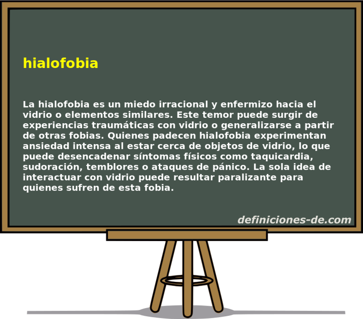 hialofobia 