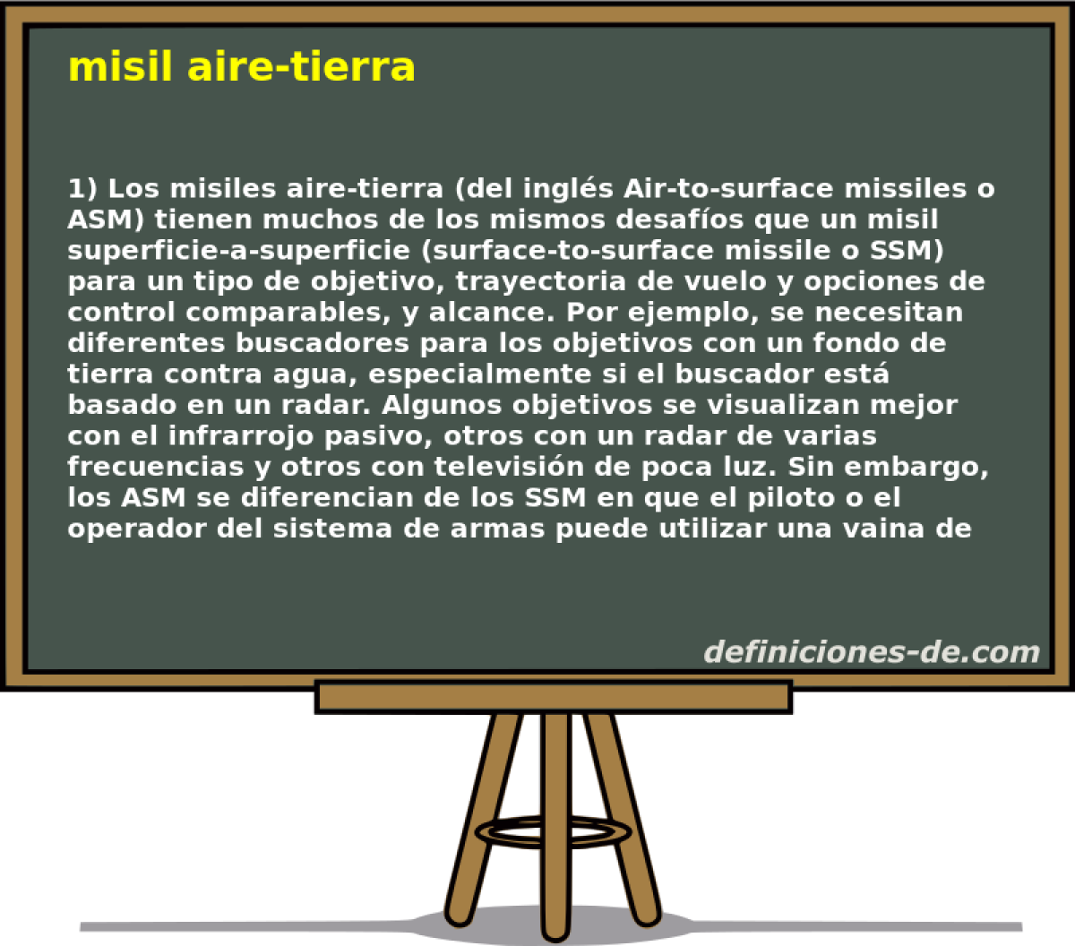 misil aire-tierra 