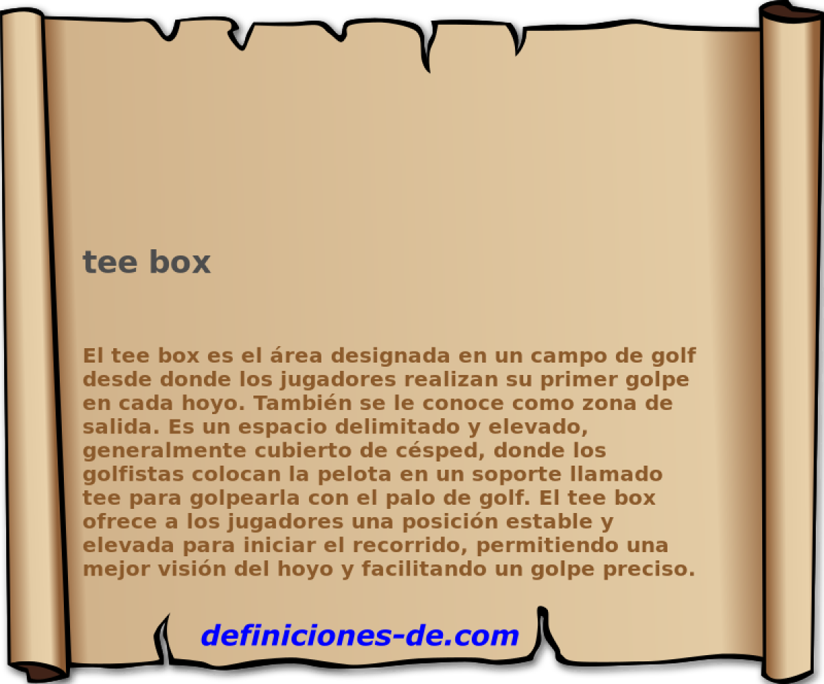 tee box 