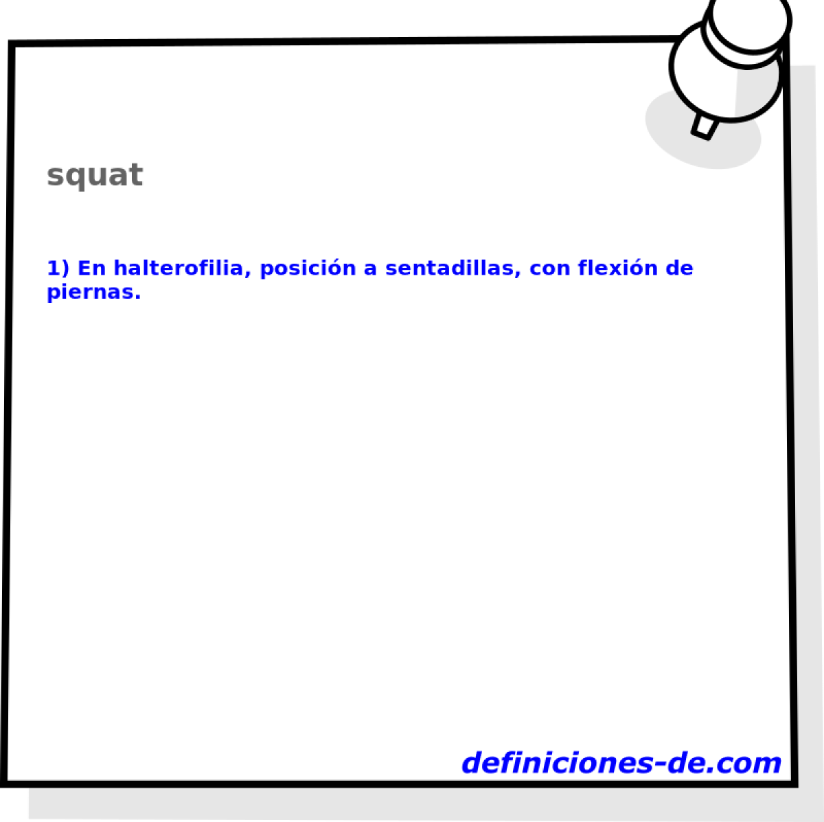 squat 