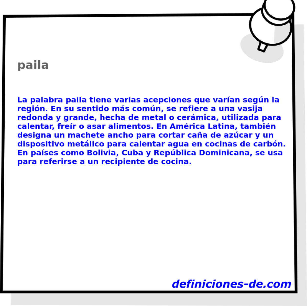 paila 