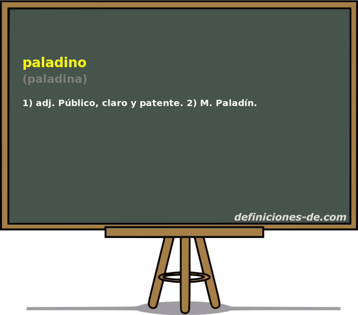 paladino (paladina)
