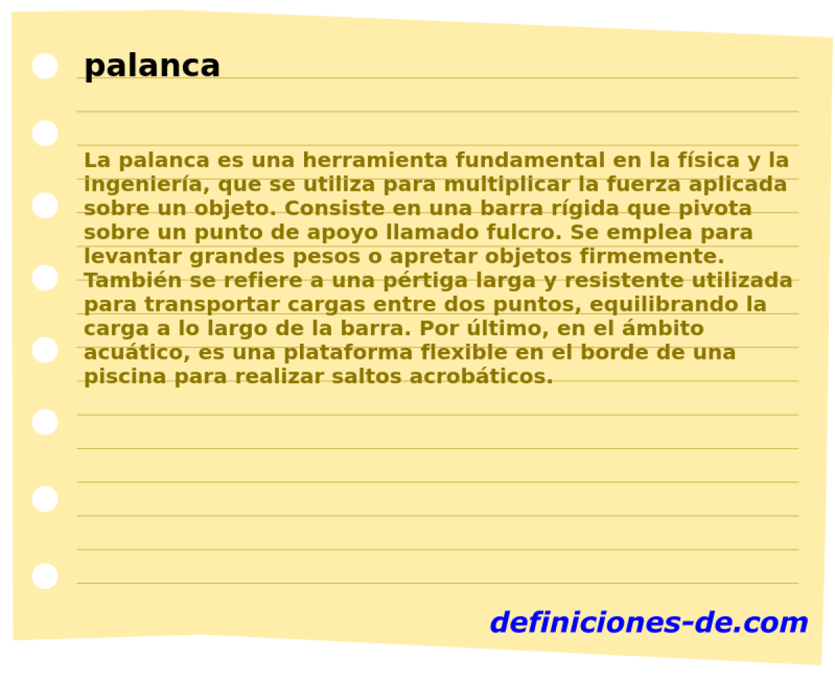 palanca 