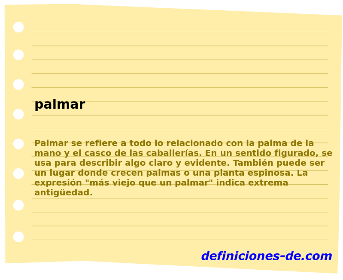 palmar 