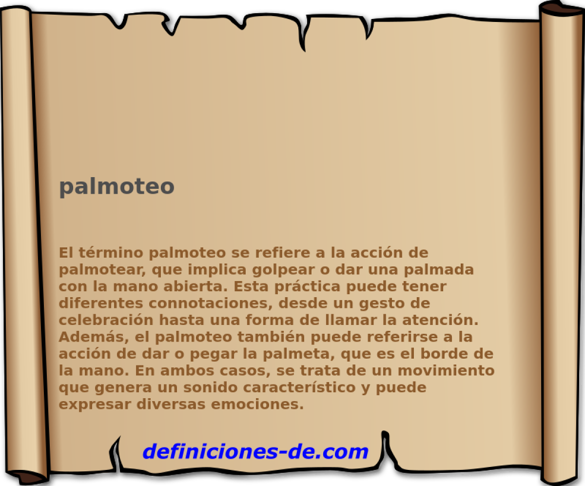 palmoteo 