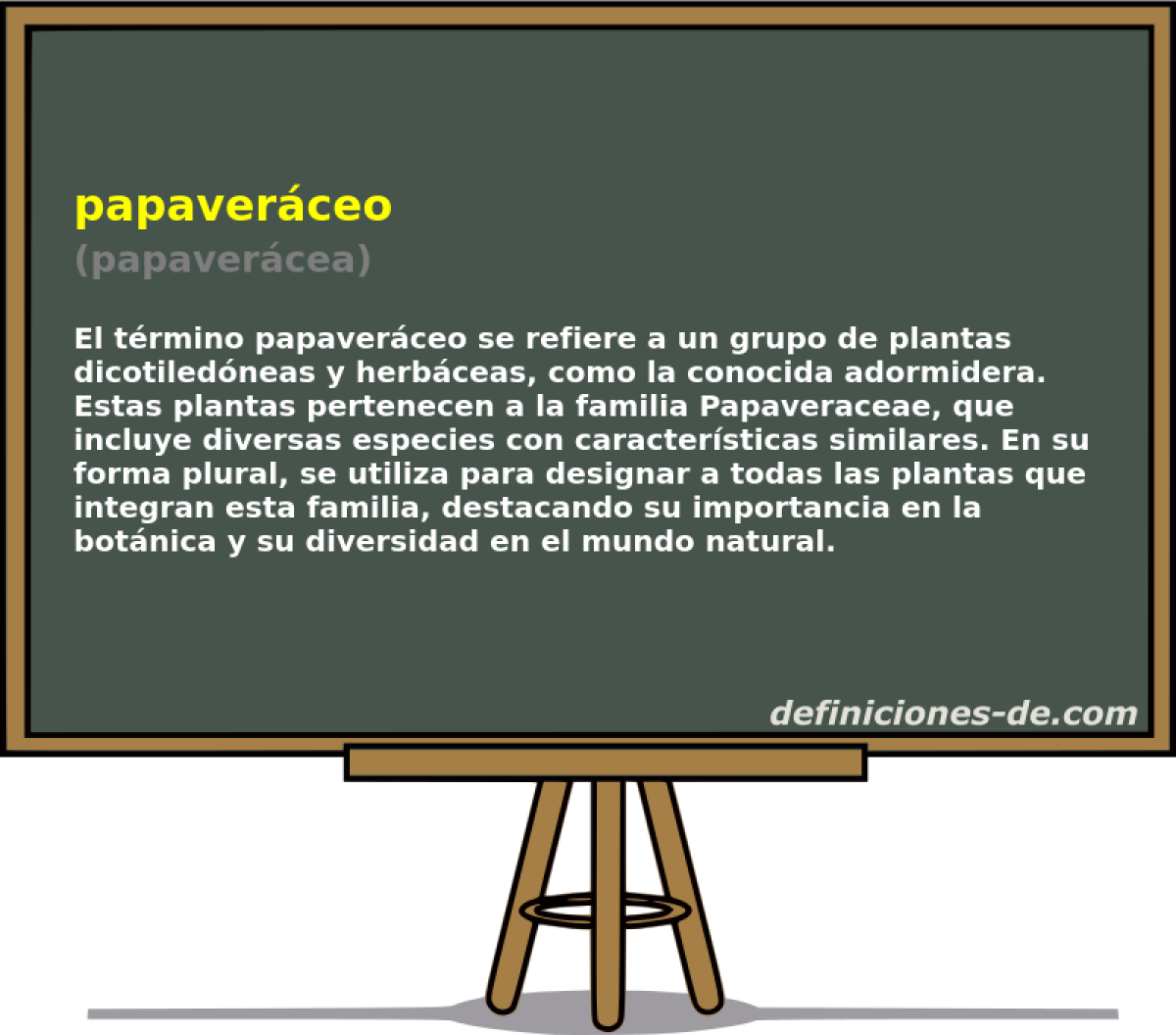 papaverceo (papavercea)