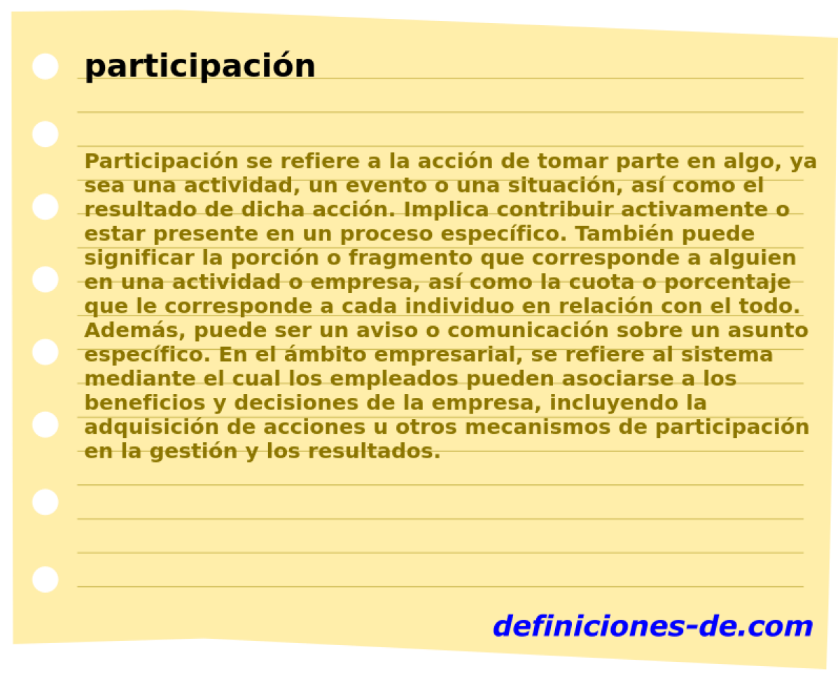 participacin 